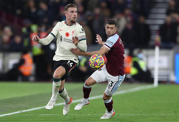 West Ham United v Liverpool - Premier League - London Stadium