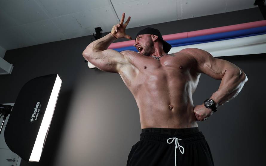 Bodybuilder Stjepan Ursa