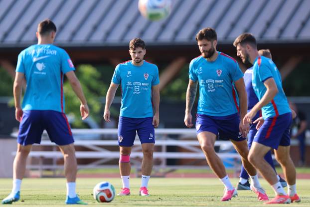 Alexandria: Trening hrvatske nogometne reprezentacije u trening kampu