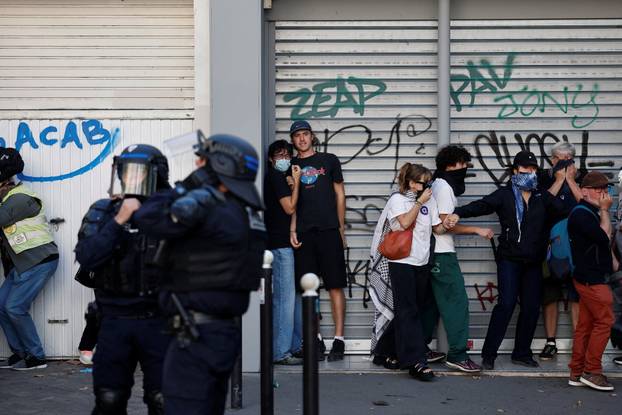 Nationwide strike and anti-government protests called by French unions in France