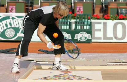 Navratilova spojila tenis i slikanje u novu tehniku