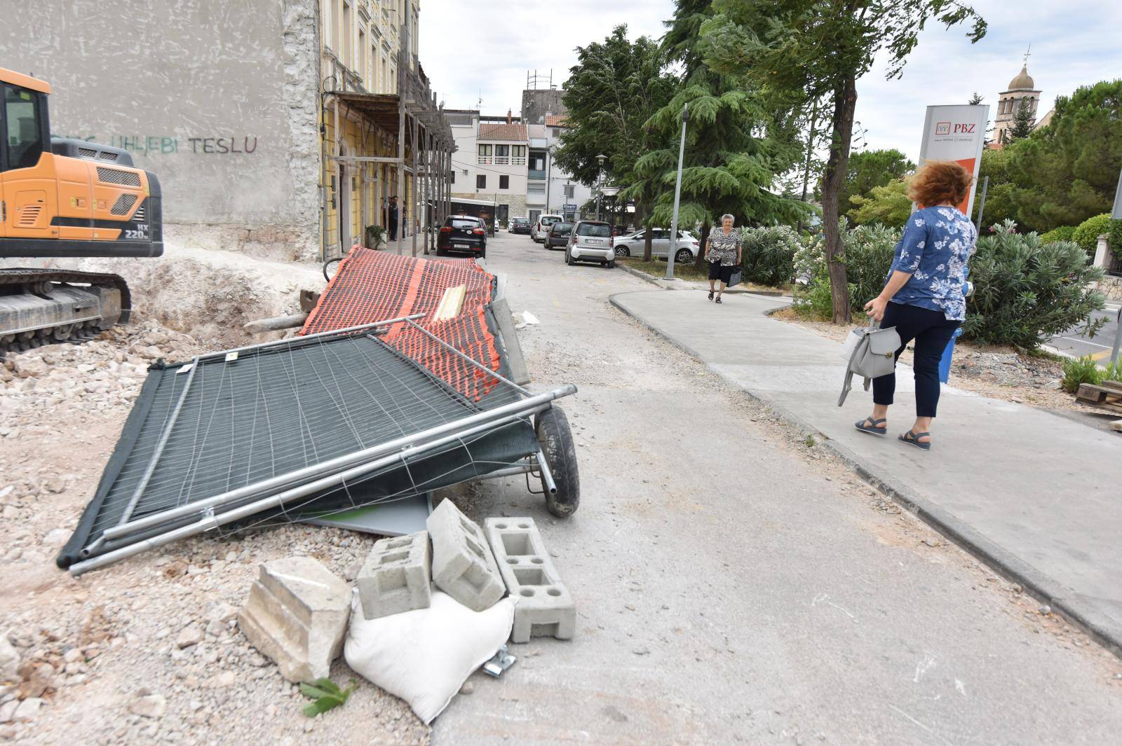 Šibenik: Olujni udari bure noćas dosezali skoro 100 kilometara na sat