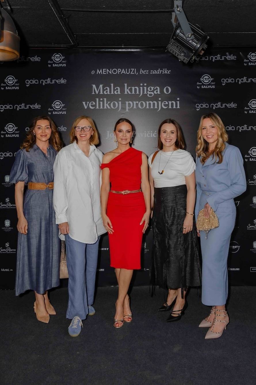 Josipa Pavičić predstavila je 'Malu knjigu o velikoj promjeni - o menopauzi bez zadrške'