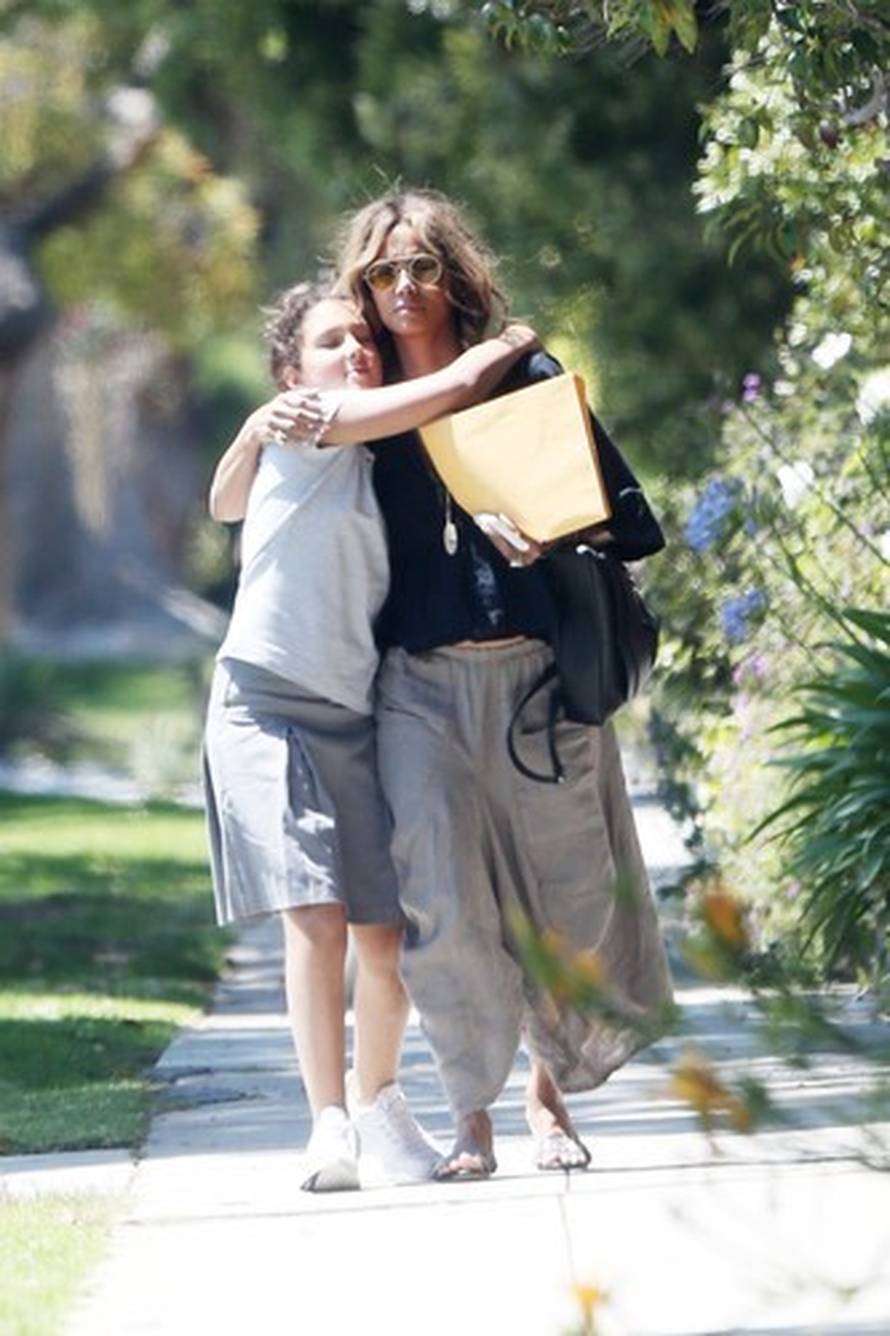 Halle Berry and her daughter Nahla out and about