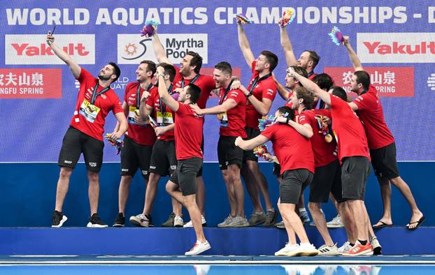 Dodjela medalja na Svjetskom prvenstvu u vaterpolu