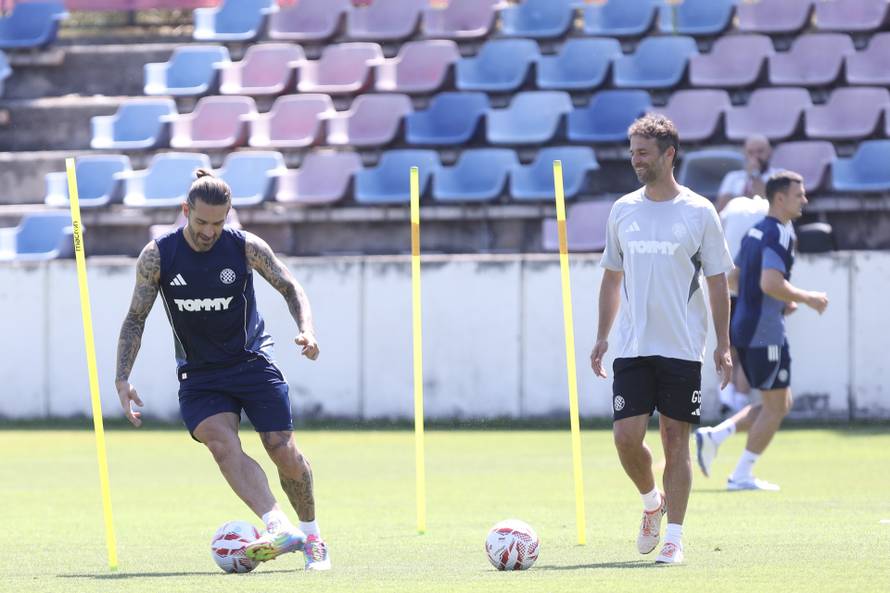 Split: Prozivka i prvi trening Hajduka pod vodstvom Gonzala Garcije