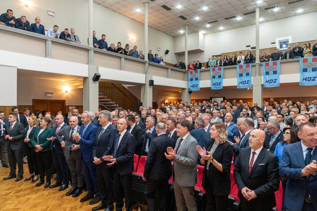 Gospić: Andrej Plenković na obilježavanju 36. obljetnice osnivanja HDZ-a u Ličko-senjskoj županiji