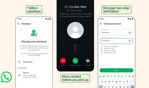 WhatsApp poja&ccaron;ao za&scaron;titu: Uz ove opcije tipkat &cacute;ete sigurnije