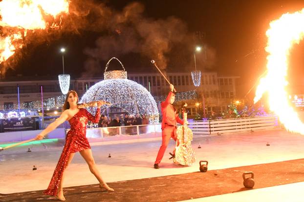 Varaždin: Svečano otvorenje Ice Wonderland ledenog parka