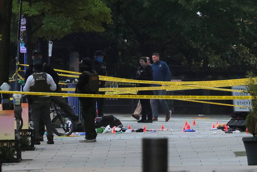 Shooting incident near the White House in Washington