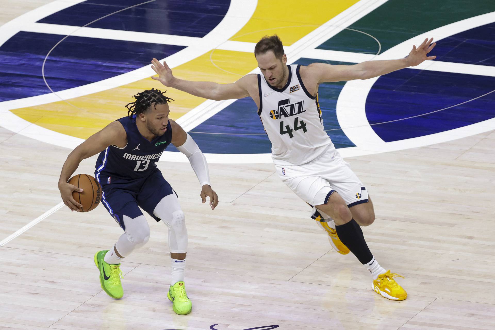 NBA: Playoffs-Dallas Mavericks at Utah Jazz