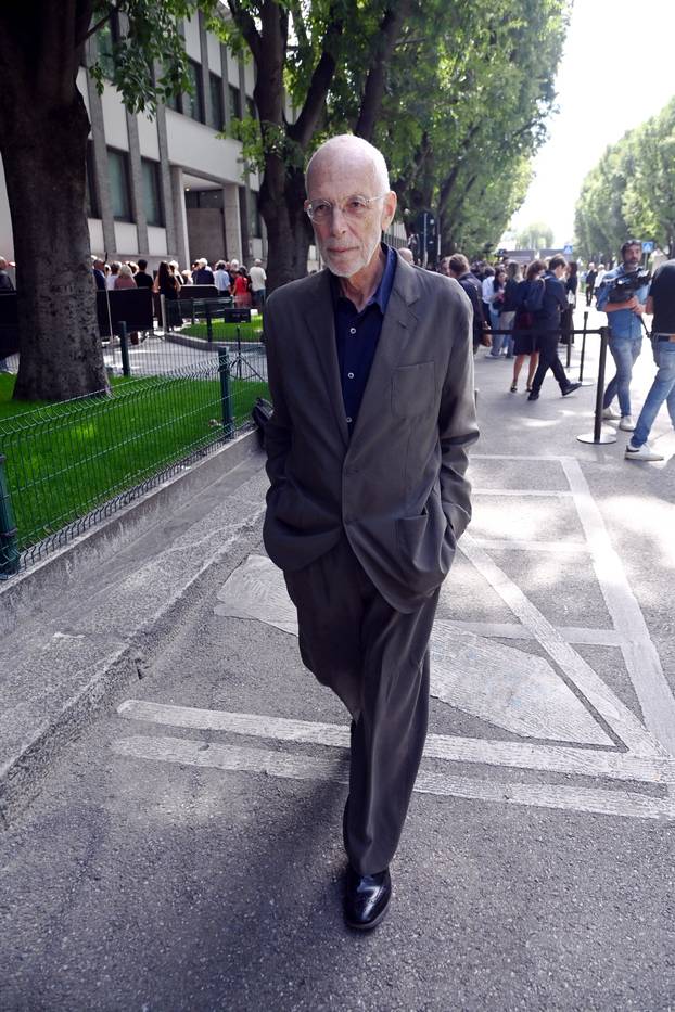 Milan, Giorgio Armani's death, funeral chapel set up at the Armani/Teatro on Via Bergognone - Part 2
