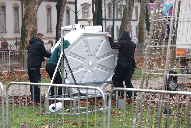 Zagreb: Tužan kraj adventskog kotača