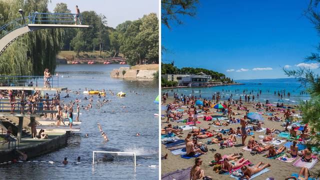 ANKETA Jeste li morski ili riječni tip? Gdje se bolje ići osvježiti...