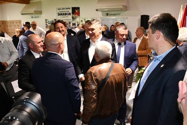 Predsjednik RH Zoran Milanović na obilježavanju Dana Općine Stari Mikanovci