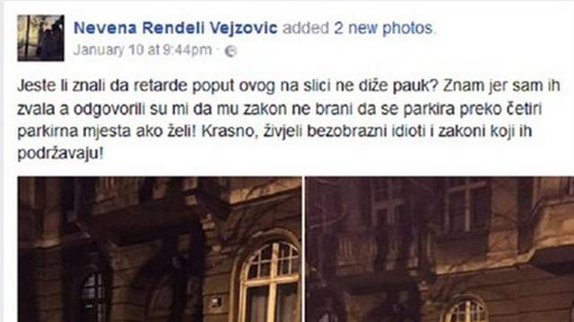 Rendeli ljuta zbog parkiranja: Znate li da pauk ovakve ne diže