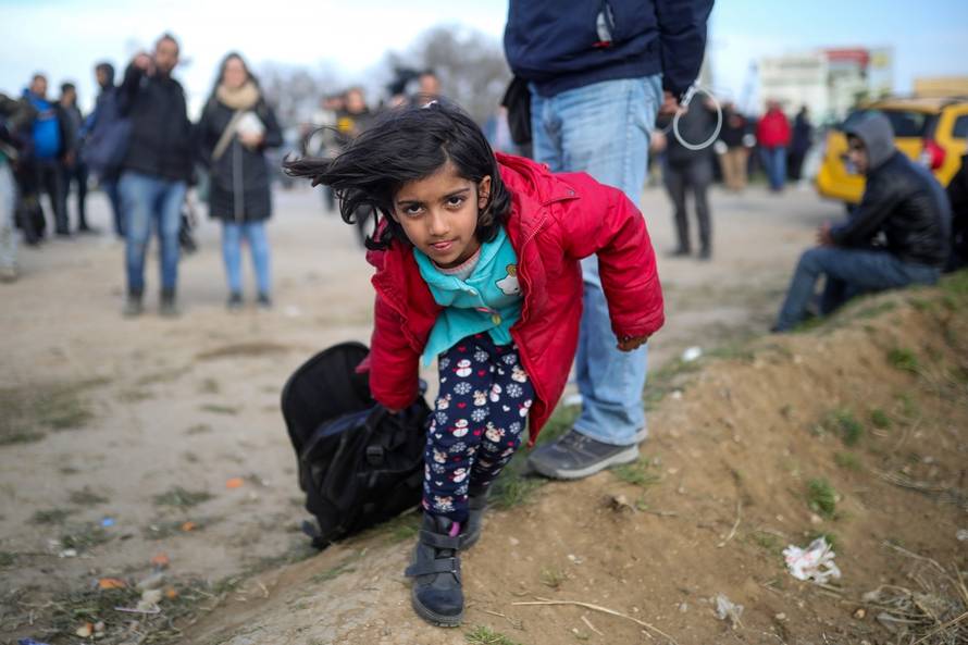 Migranti na graničnom prijelazu Pazarkule između Turske i Grčke