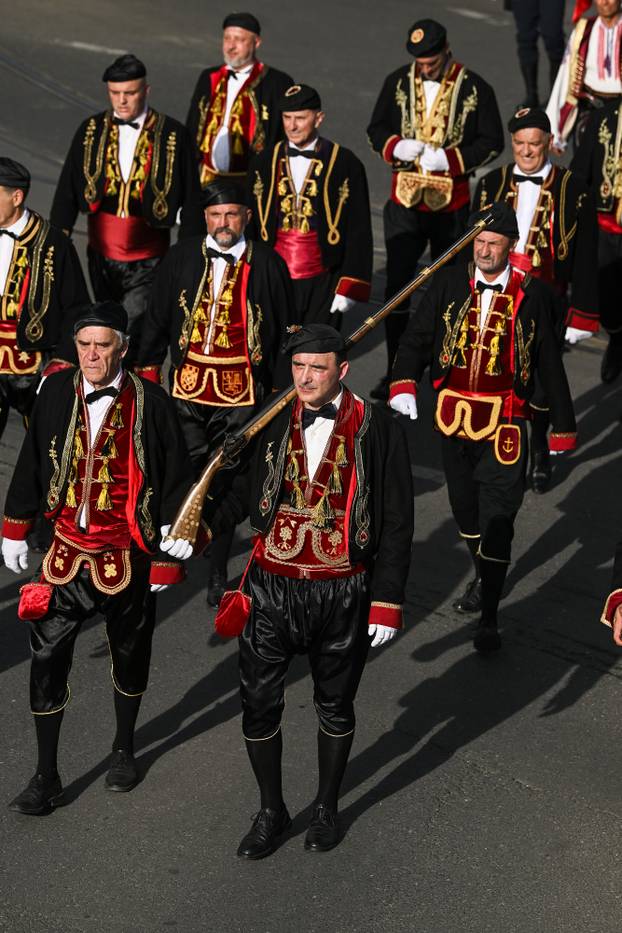 Zagreb: Svečani vojni mimohod u povodu 30 godina VRO Oluja