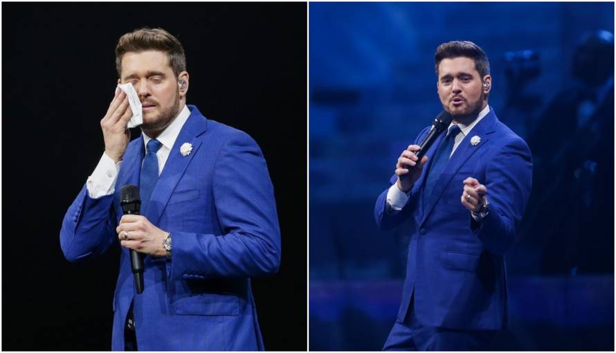 Bublé nastupio u Areni: 'Hvala što ste došli, ja sam poluhrvat'