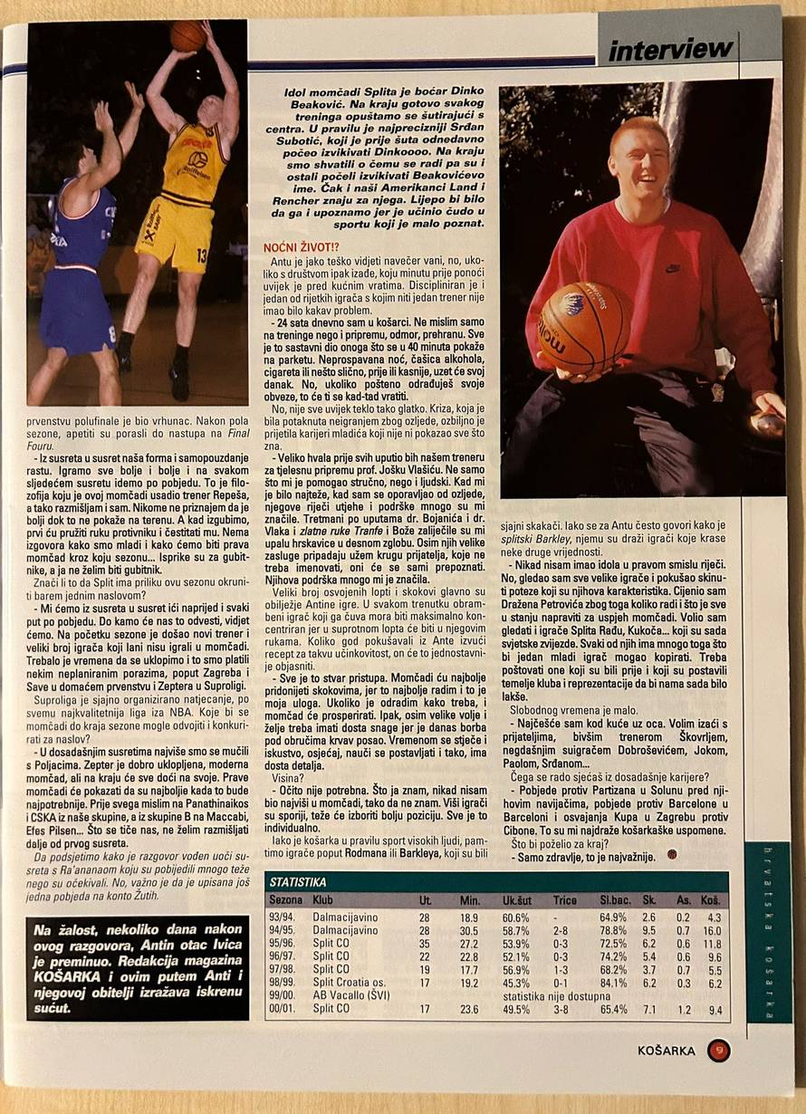 Otišao je moj Ante, plavokosi dječak iz Plinarske: 'Isprike su za gubitnike, ja to ne želim biti'