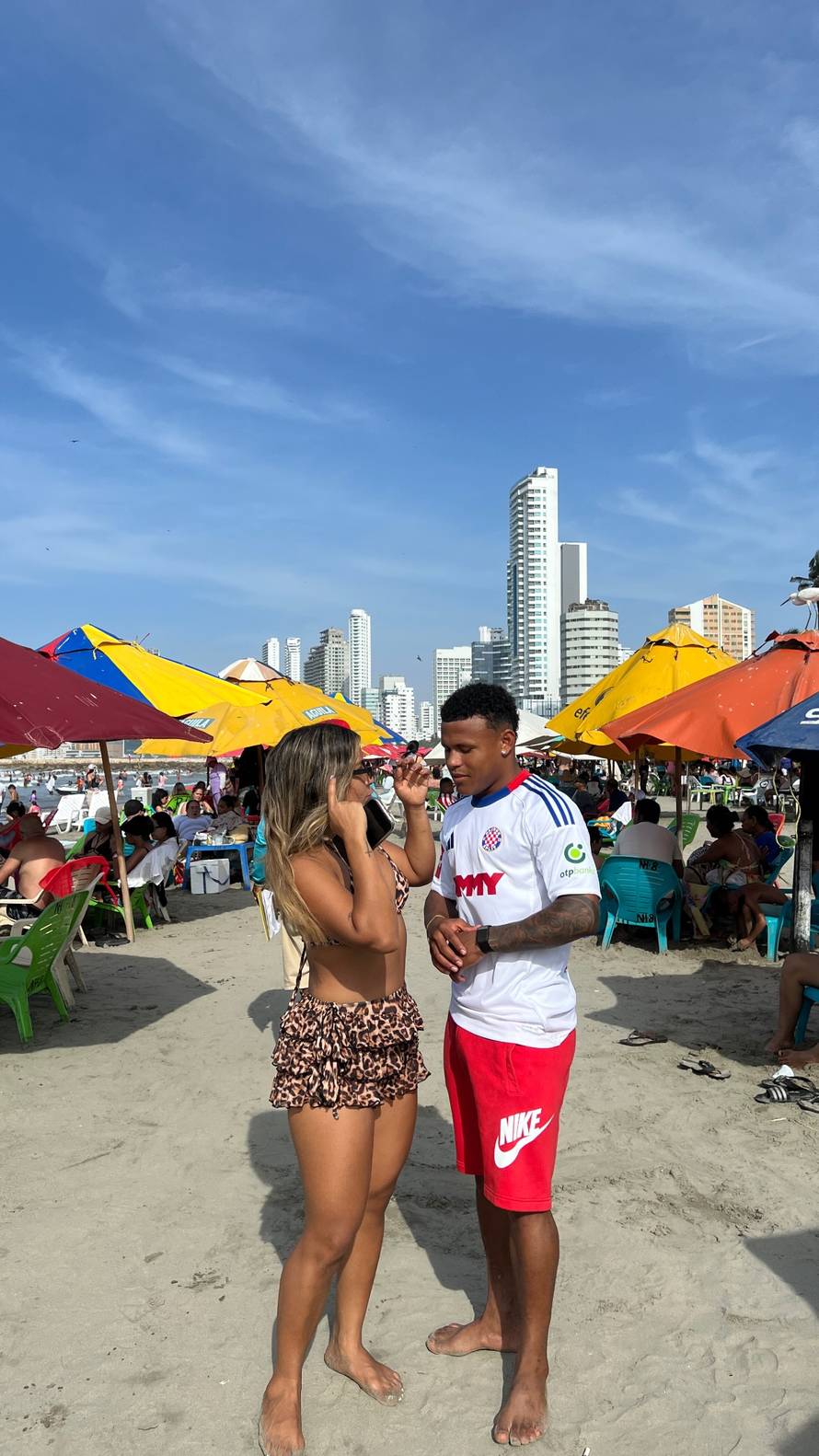 Glavni igrač Vukovara odmara u Kolumbiji u Hajdukovom dresu. I za obitelj je imao HNL darove