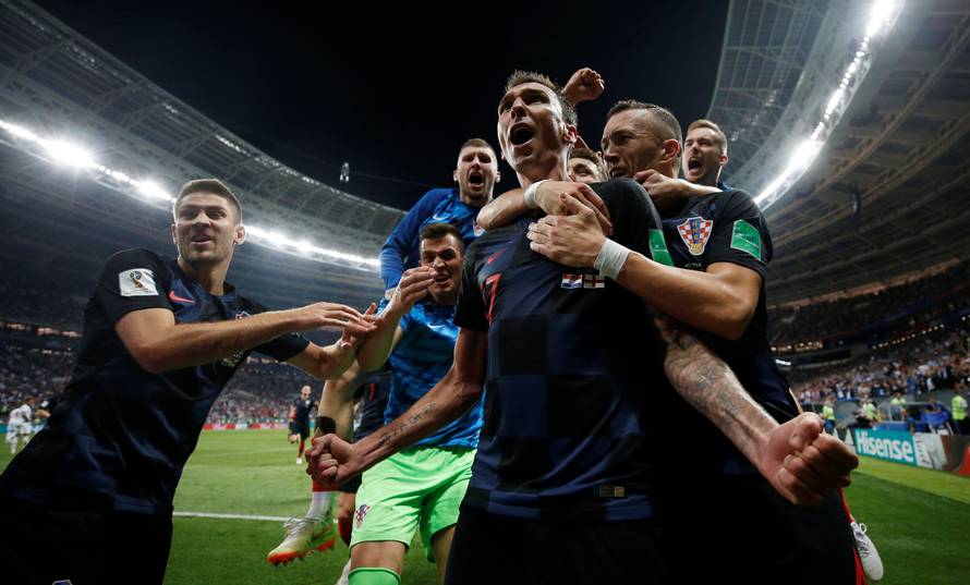 World Cup - Semi Final -  Croatia v England