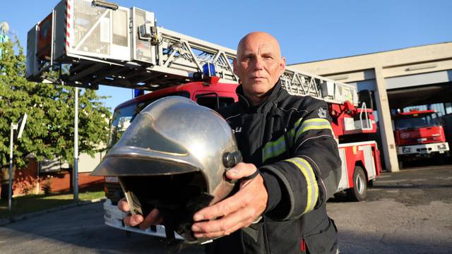 Najstariji vatrogasac Zagreba: 'Kada sam na terenu, dužnost mi je spasiti sva živa bića'