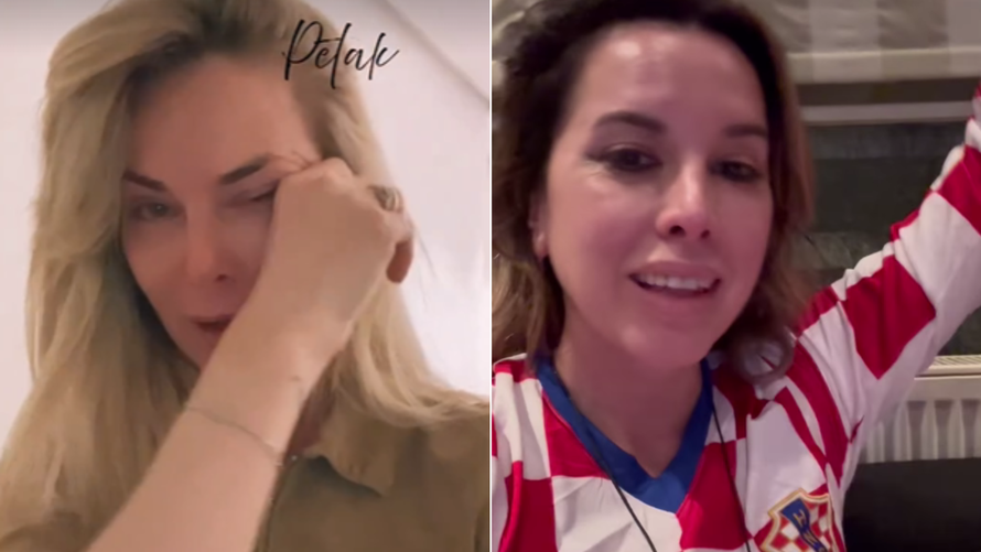 Livajina Iris plakala je od sreće, a pobjedu Vatrenih slavili su i Rene Bitorajac, Nives Celzijus