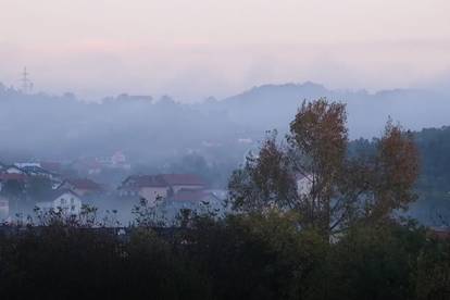 VIDEO Mistični 'ples' jutarnje magle na obroncima Sljemena