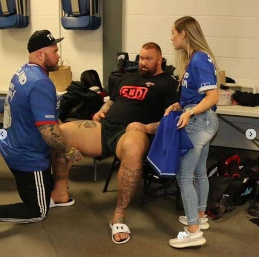 The Mountain 'zločesto' primio suprugu: Zar ti je ona igračka?