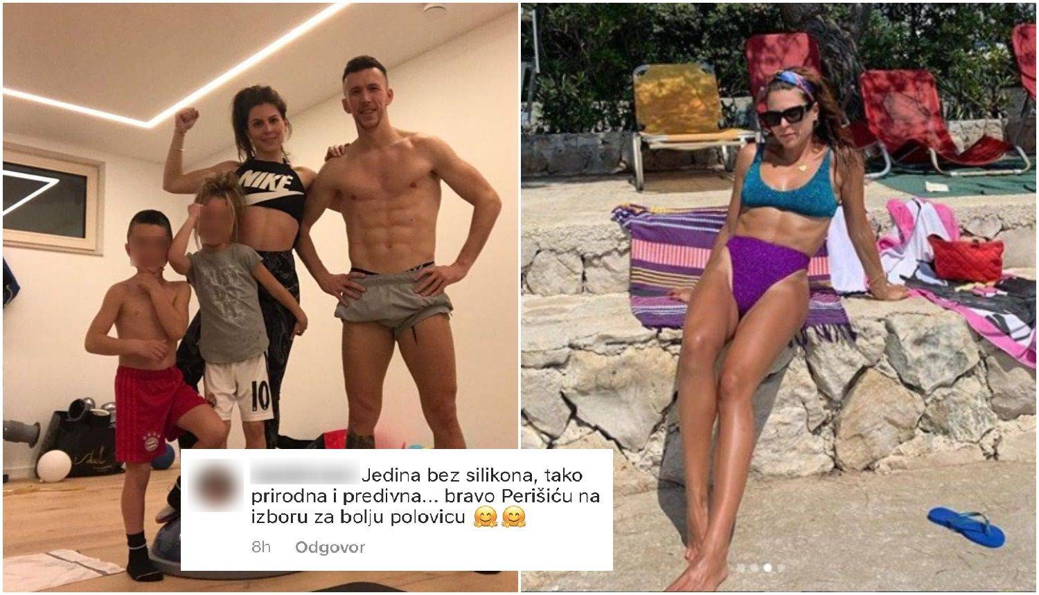 'Bravo Perišiću na izboru bolje polovice, jedina bez silikona...'