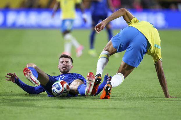 Soccer: International Mens Friendly-Croatia at Brazil