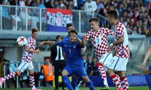 Mladi Vatreni izgubili od Italije na početku Eura u Hrvatskoj...