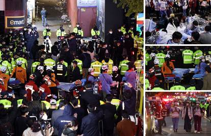 U stampedu u Južnoj Koreji umrlo je 146 ljudi: 'Neki su se ugušili, druge su pregazili...'