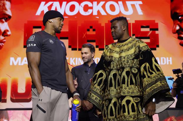 Anthony Joshua & Francis Ngannou - Press Conference