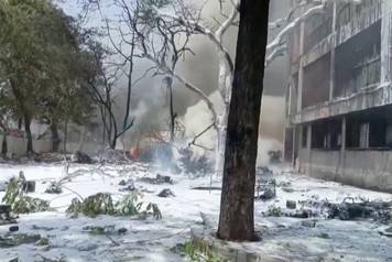 Air India plane with 242 on board crashes at India's Ahmedabad airport