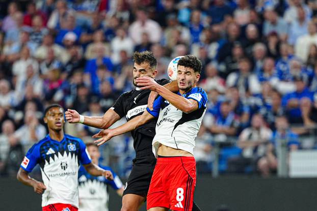 GER, Hamburger SV vs. FC St. Pauli, Fussball, 1. Bundesliga, Spieltag 2, Saison 2025/2026, 29.08.2025