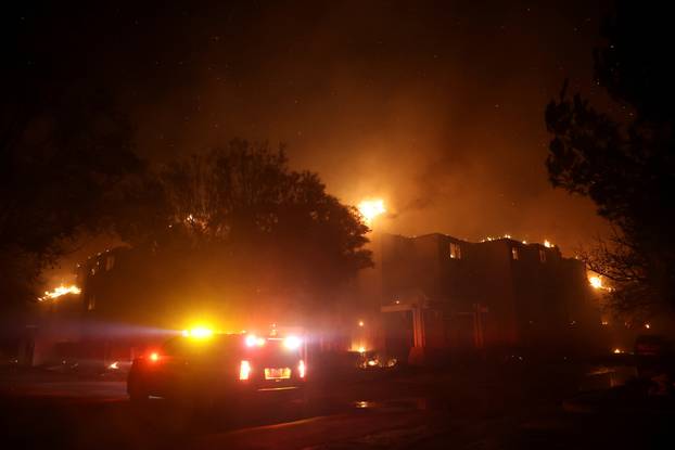 Eaton wildfire in Pasadena