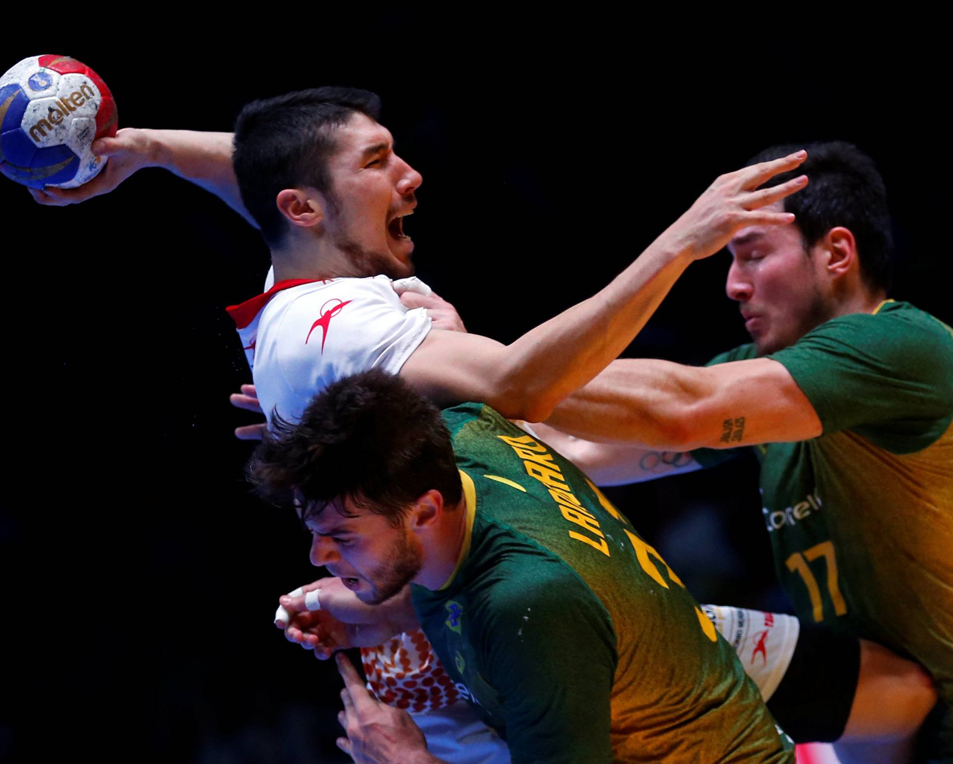 Men's Handball -  Spain v Brazil - 2017 Men's World Championship Second Round Eighth Finals