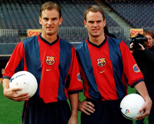 FILE PHOTO: Born on May 15, 1970: Ronald and Frank de Boer, Dutch soccer players