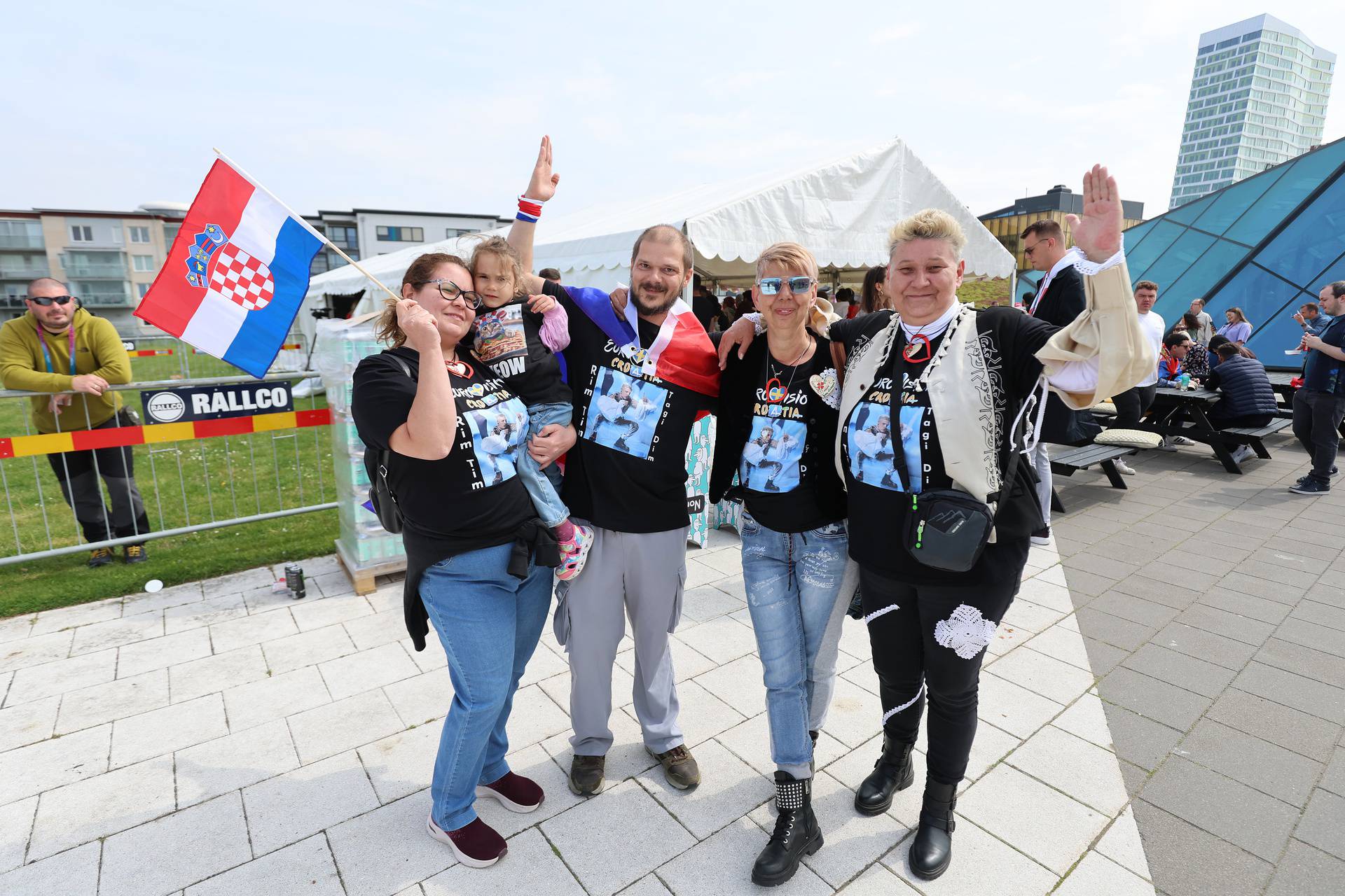 Malmo: Druženje Baby Lasagne sa navijačima u Eurosong Fan zoni