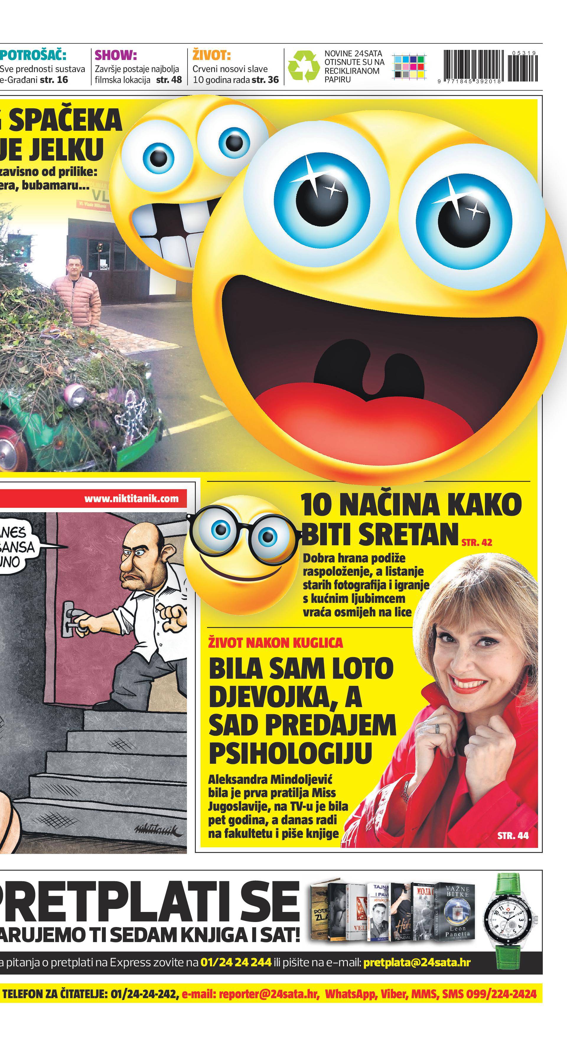Danas u 24sata samo pozitiva: 100 sretnih vijesti iz Hrvatske
