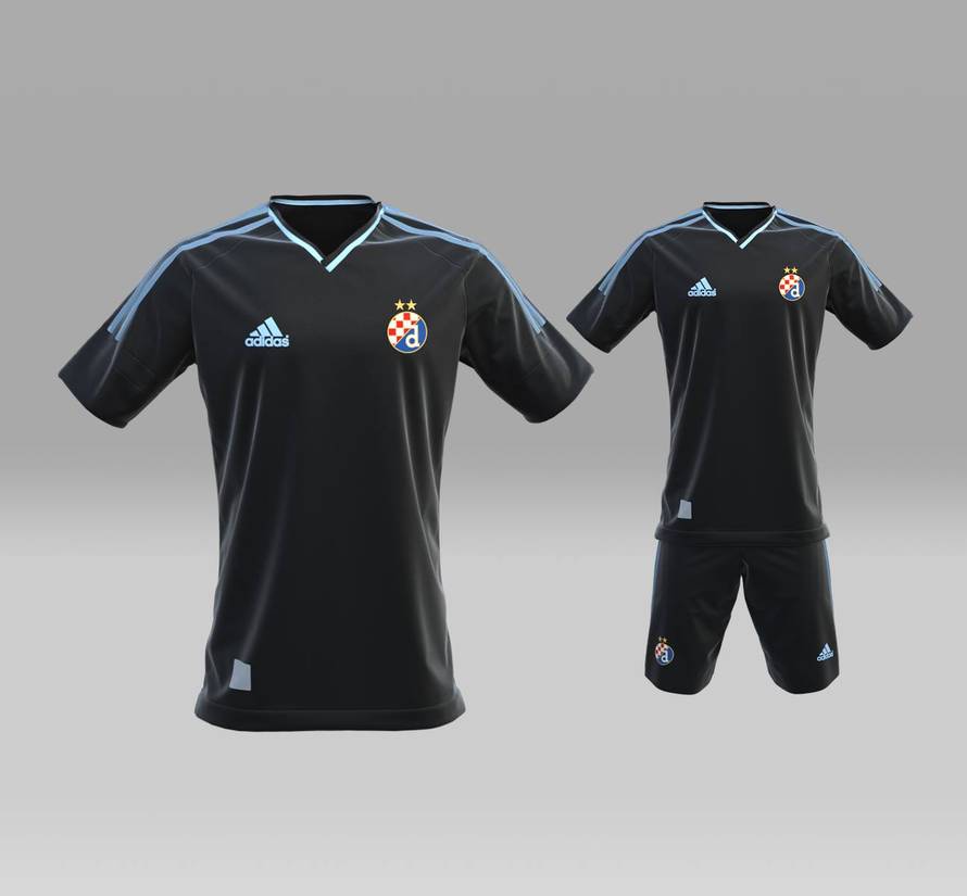 Dinamo vratio narančasti dres, tu su i zvjezdice, treći dres crn