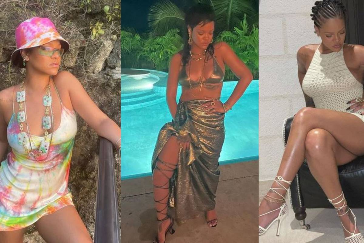 Rihanna ima styling za vrućine: Mrežaste haljine, mikro hlače i ostale majušne odjevne komade