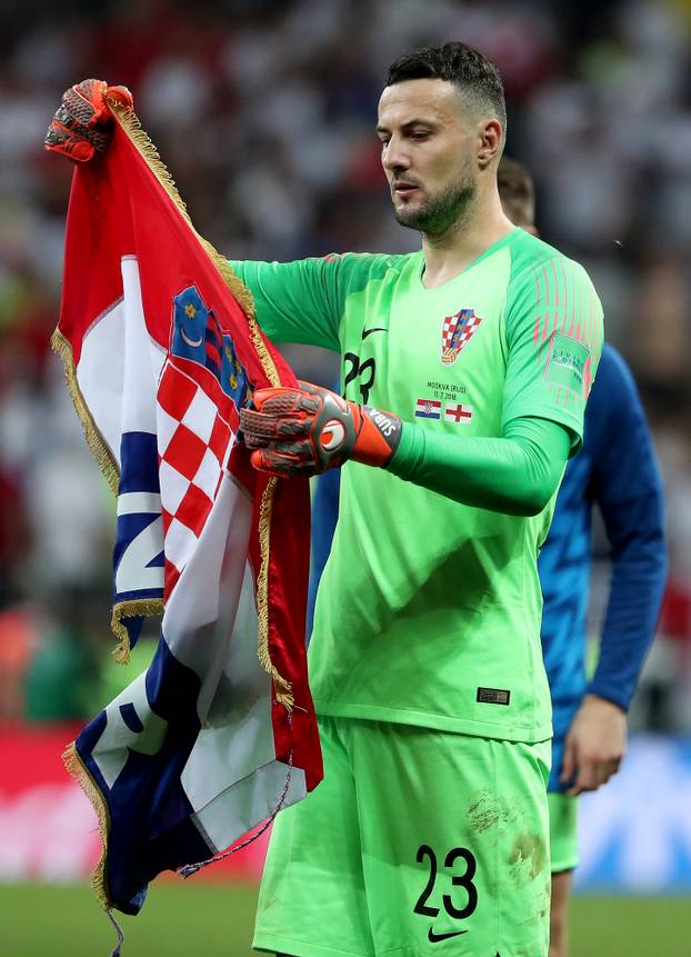 Moskva: Slavlje hrvatske nogometne reprezentacije nakon pobjede nad Engleskom