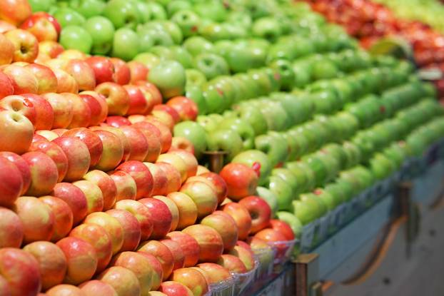 Vegetables at a market stall