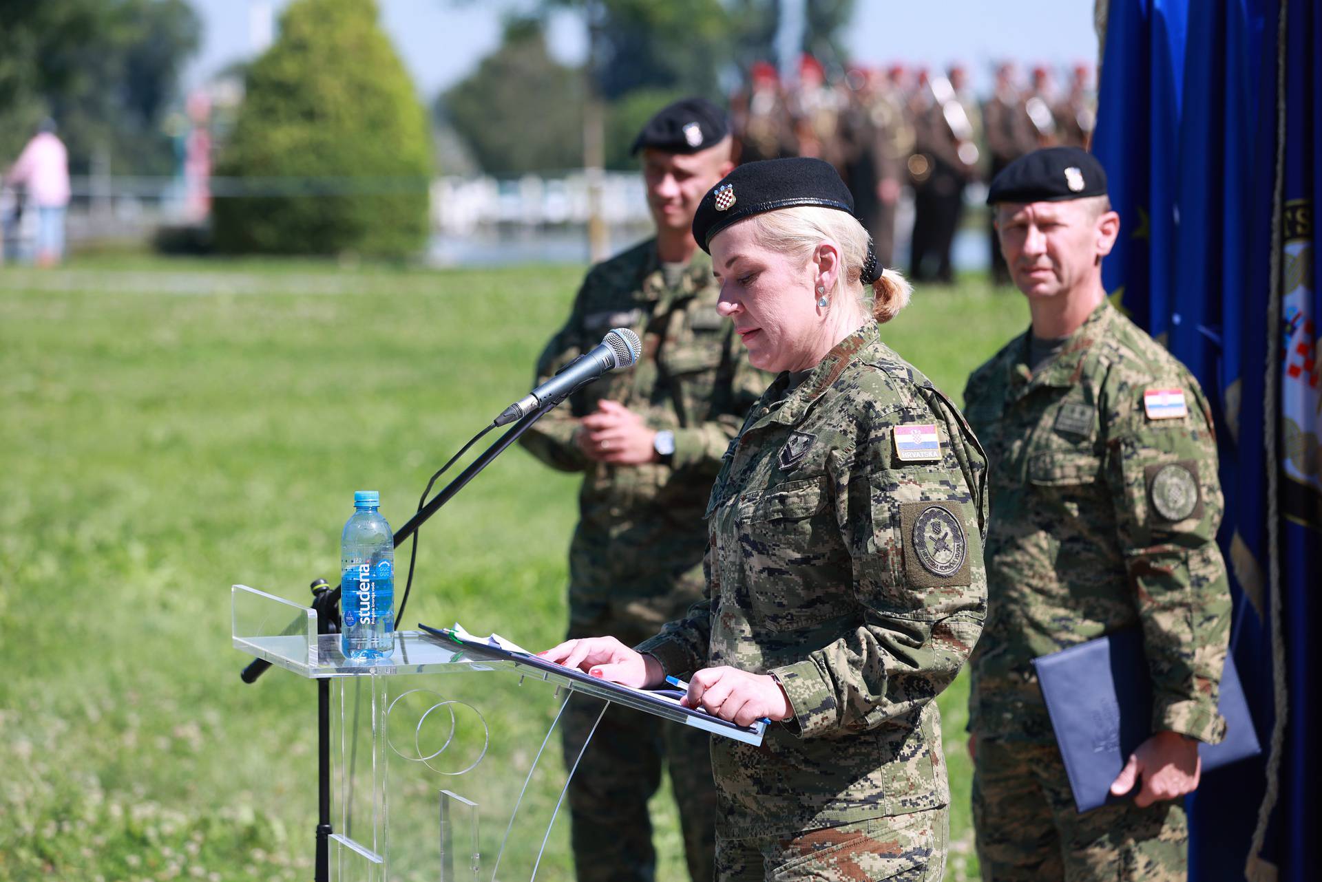 Osijek: Održana promocija vojnog poziva 'Postani hrvatski vojnik' 