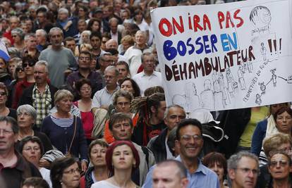 Francuska: 2,9 milijuna je prosvjedovalo na ulicama