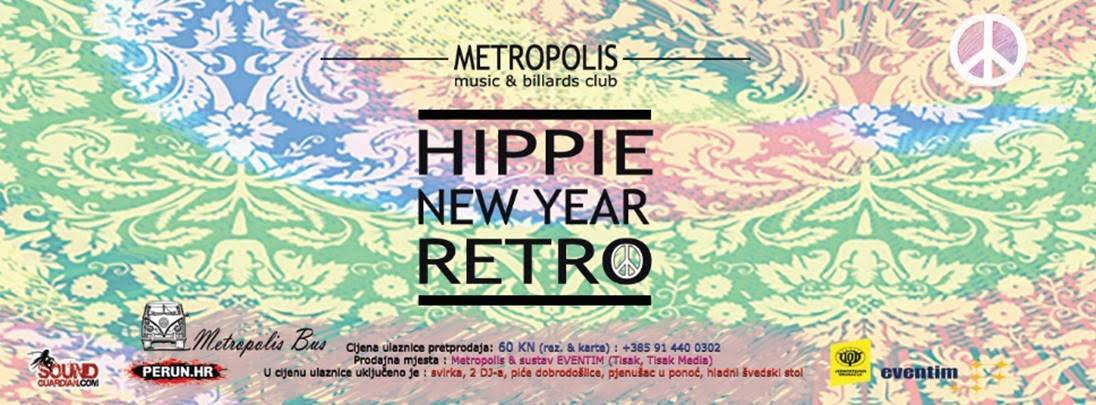 Retro doček Nove godine i uživanje u Metropolis klubu