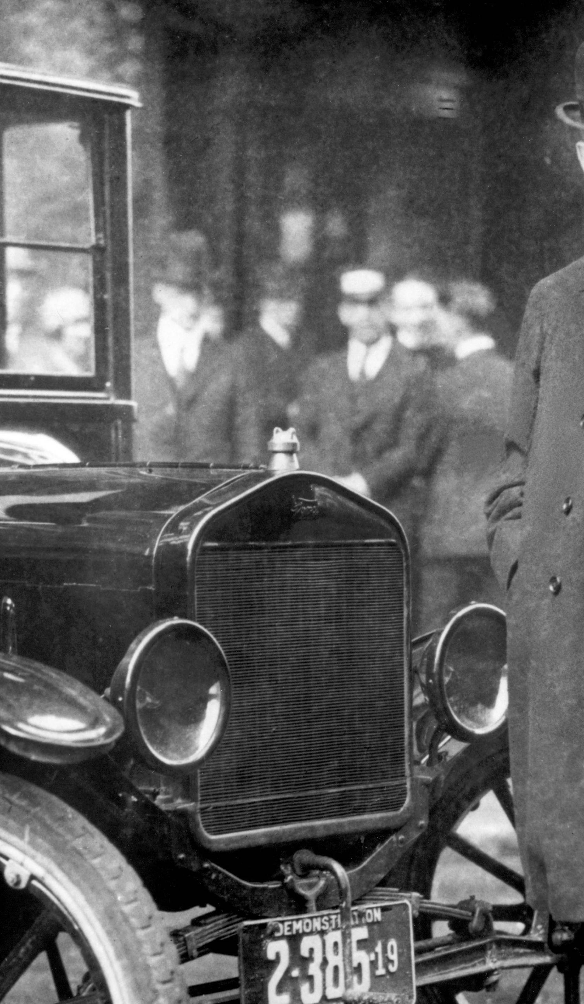 Henry Ford With 1921 Model T